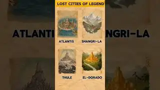 LOST CITIES OF LEGEND| #shorts #LostCities #MythicalWorlds #HiddenCivilizations #AncientMysteries