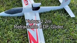 Kobuz 2.2m Retractable EDF Glider