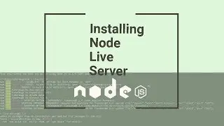 Installing node live server
