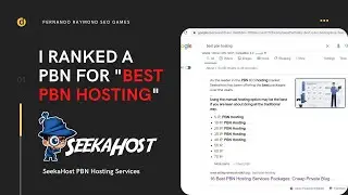 Ranked a PBN for Best PBN Hosting Hosted Using SeekaHost PBN Hosting via  Blog Hosting Control Panel