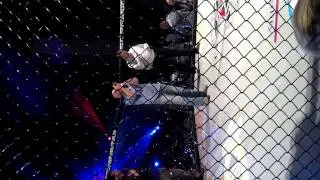 Tony McCarthy singing National Anthem for Ascend Combat 