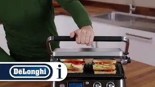 How to use the contact grill on your De'Longhi MultiGrill CGH1012D, CGH1020D, CHG1030D
