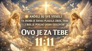 🌟 ANĐELI SU SVE VIDJELI: TA OSOBA JE DANAS PLAKALA ZBOG TEBE I BOG JE POSLAO JASAN ODGOVOR!