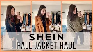 SHEIN Haul 2020 | Fall Jacket Try-On Haul from SHEIN | Affordable Fall Clothing