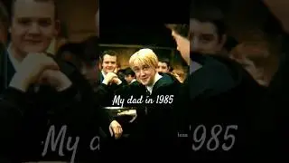 My dad in 1985 Draco malfoy...... #edit