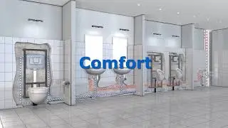 Uponor hygienic tap water loop installation