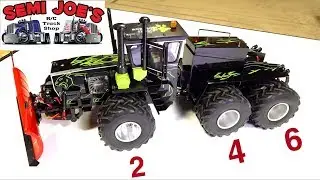 RARE 12 TIRE 6X6 STIEGER PANTHER TRACTOR -  ERTL CONVERSION 