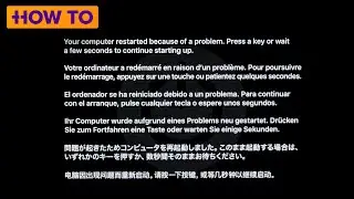 How to get files off a dying Mac