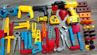 7-Minute Unboxing: A collection of professional power tools,from drills to chainsaws|ASMR toy review