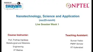 Nanotechnology, Science and Application (Week 1)