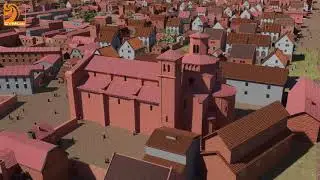 Ricostruzione 3D di Pavia nel XVI secolo - PERCORSO n. 1