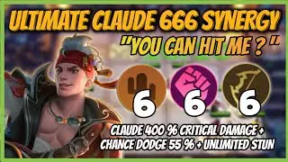 CLAUDE WRESTLER WITH COMBO 666 - BEST SYNERGY - 6 MARKSMAN 6 WRESTLER 6 WESTERN DESERT - MAGIC CHESS