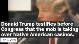 Donald Trump Testifies Before Congress - Mob Is Taking Over Native American Casinos (1993)