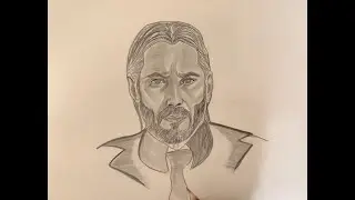 How To Draw John Wick | Sketch #youtubevideos  #artcrucial #pencialsketch #