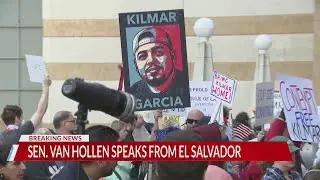 Senator Van Hollen visits El Salvador