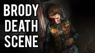 BRODY'S DEATH SCENE - Telltale The Walking Dead Season 4 Episode 1