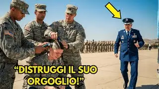 Le rasero la testa per spezzarla — poi arrivò un generale lei li superava tutti