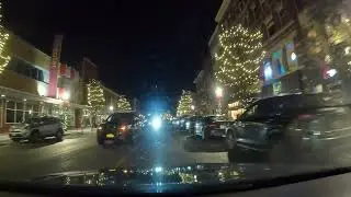 Christmas Ride through Glens Falls NY I #glensfalls
