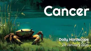Cancer Daily Horoscope &ndash; 28 January 2026