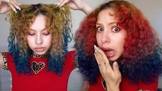 ColourPop Mane Violet / Lunar Tides Neon Guava / Manic Panic Pillarbox Red #hairdye #colourpopme