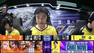 FPT FLASH vs HEAVY:Đ&acirc;y Rồi L&agrave;m T&iacute; Elsu N&agrave;o ( HEV - Triết Bu&ocirc;ng M&aacute;y ) FPT-SHY Kh&ocirc;ng C&oacute; G&igrave; Kh&oacute; #aogs24