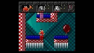 SNES The Lost Vikings Level 05.08 Just for fun walkthrough no commentary