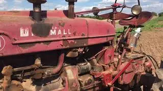 Farmall M And International Harvester 966 Working Ground