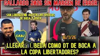 Equipo Anello ¿Habrá amnístia en AFA 2026? Gallardo sin margen de error ¿Úbeda llegará a la copa?