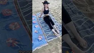 Turkish Beach Towel 36 x 71 🏖️✨ | Lightweight, Quick-Dry & Travel-Friendly 🌊💛