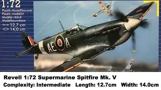 Revell 1:72 Supermarine Spitfire Mk. V Kit Review