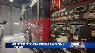 Locals prepare for winter weather in Tupelo