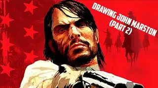 Drawing John Marston (part 2)