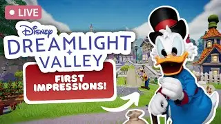 🔴 Disney Dreamlight Valley First Impressions (Nintendo Switch - Early Access)