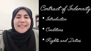 Contract of Indemnity: Introduction | Conditions | Rights and Duties