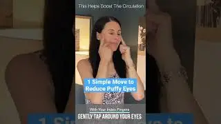 One Simple Move to Reduce Puffy Eyes￼ #shorts