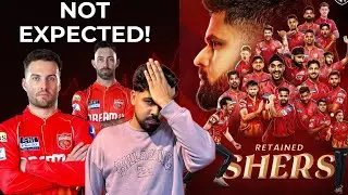 PUNJAB KINGS RETAIN & RELEASE PLAYERS I SURPRISING MOVE