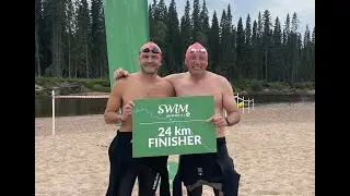 Check out this 24km Down River Swim in Finland