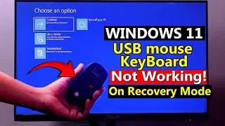 USB-мышь и клавиатура не работают в режиме восстановления Windows 11, исправление Windows 11 25H2