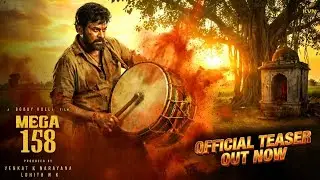 Mega 158 Official Teaser | Chiranjeevi| Boby Kolly | Thaman| Mega 158 First Look Teaser