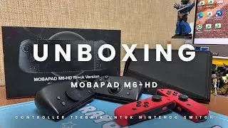 CONTROLLER NINTENDO SWITCH TERBAIK!! UNBOXING MOBAPAD M6-HD