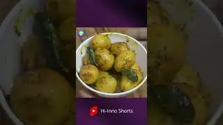 Quail Egg fry | Egg 🥚 Fry recipe |  #shorts | Hi-Inno