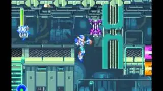 Mega Man X5: Squid Adlers Stage- No Damage, Buster Only