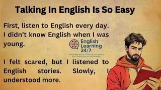 Talk in English Using Easy words || Graded Reader || Improve Your english