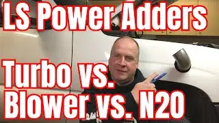 LS Power Adders Compared - Turbos vs. Superchargers vs. Nitrous