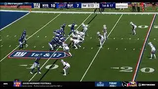 🚨 BOOM! Bills Rookie DT Deone Walker SWATS Pass in Preseason Home Debut vs Giants! 💥