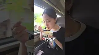 10 Jam di Kereta Makan Apa? #shorts