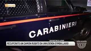 TG BASSANO (20/03/2018) - RECUPERATO UN CAMION RUBATO DA UN’AZIENDA D’IMBALLAGGI
