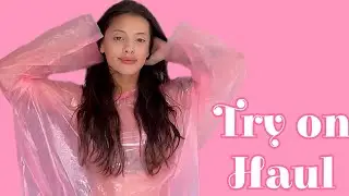 4K Micro Bikini Try-On Haul Transparent | Transparent Lingerie & See-Through Styles