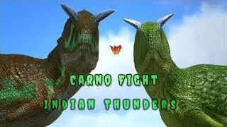 #Carno Fight event on Indian Thunders server Ark survival evolved mobile