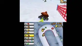 Mario Kart 7 (3DS) walkthrough - DK Pass